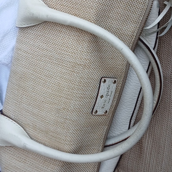 Kate Spade Cream and Pink Satchel - Picture 17 of 17